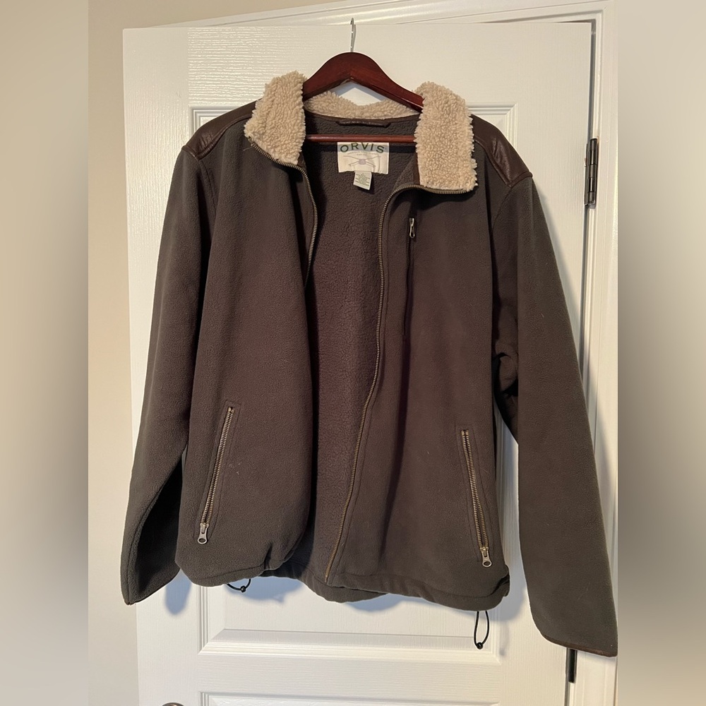 Men’s Orvis Fleece Jacket - Large - New without Tags